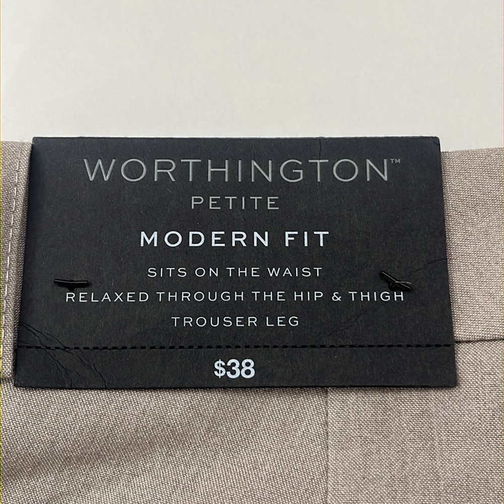 Worthington dress pants modern fit size 2 petite - Picture 10 of 10
